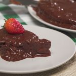 Chocolate Cake With Chocolate Strawberry Sauce Recipe-image