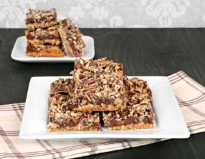 Chocolate Nut Squares Recipe