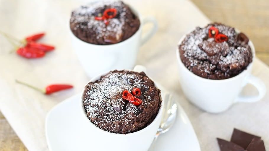 coffee mug chocolate cake