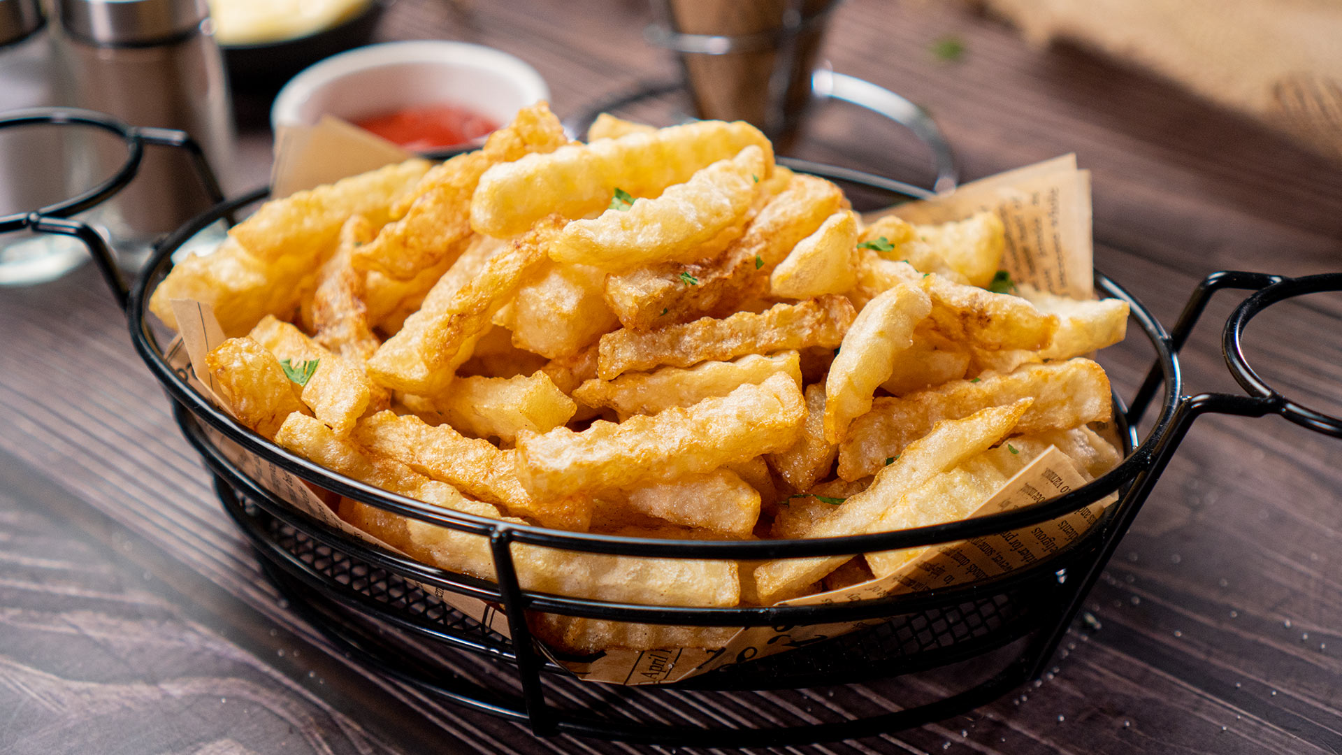 Crinkle Cut French Fries 