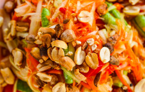 peanut chicken salad
