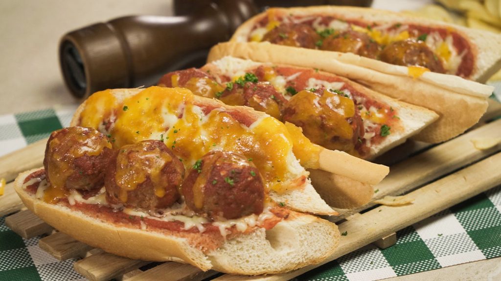 subway meatball sandwich