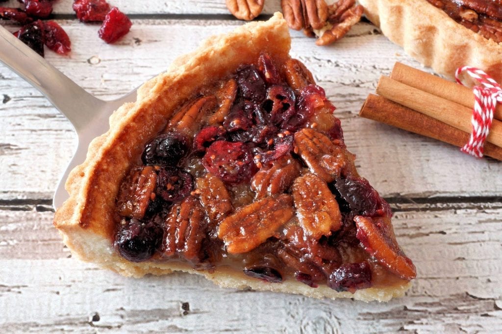 cranberry pecan pie