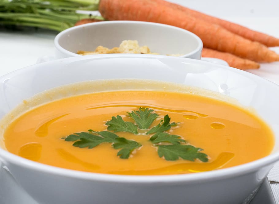 creamy carrot soup