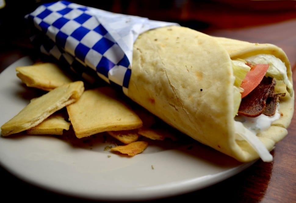 delicious chicken strips wraps