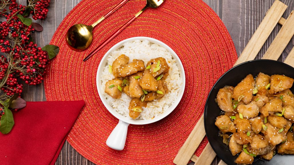 Crispy Crockpot Orange Chicken