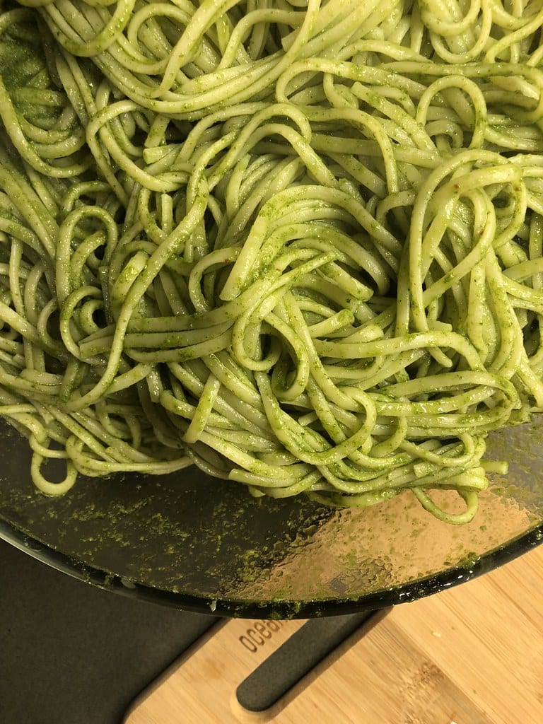 Crockpot Pesto Pasta Recipe