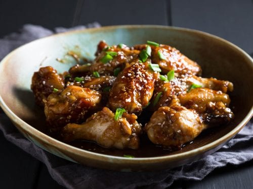 Crockpot Teriyaki Wings Recipe, easy wings recipe with homemade teriyaki sauce
