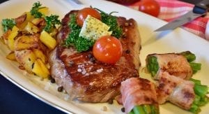 Easy Tender Rosemary Ribeye And Fresh Veggies Recipe