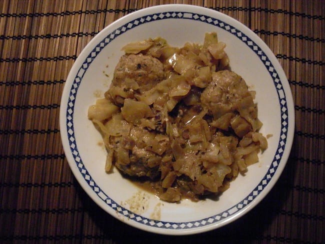 easy un-stuffed cabbage