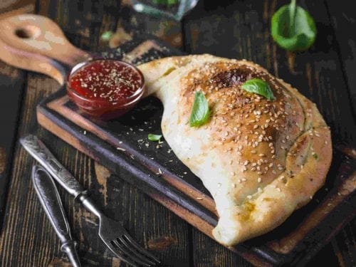 fast and easy calzones