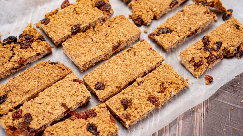 Fat-Free Honey Granola Bars