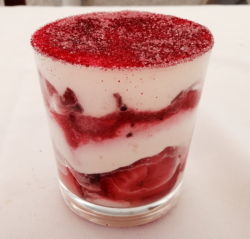 floating fruit parfait recipe