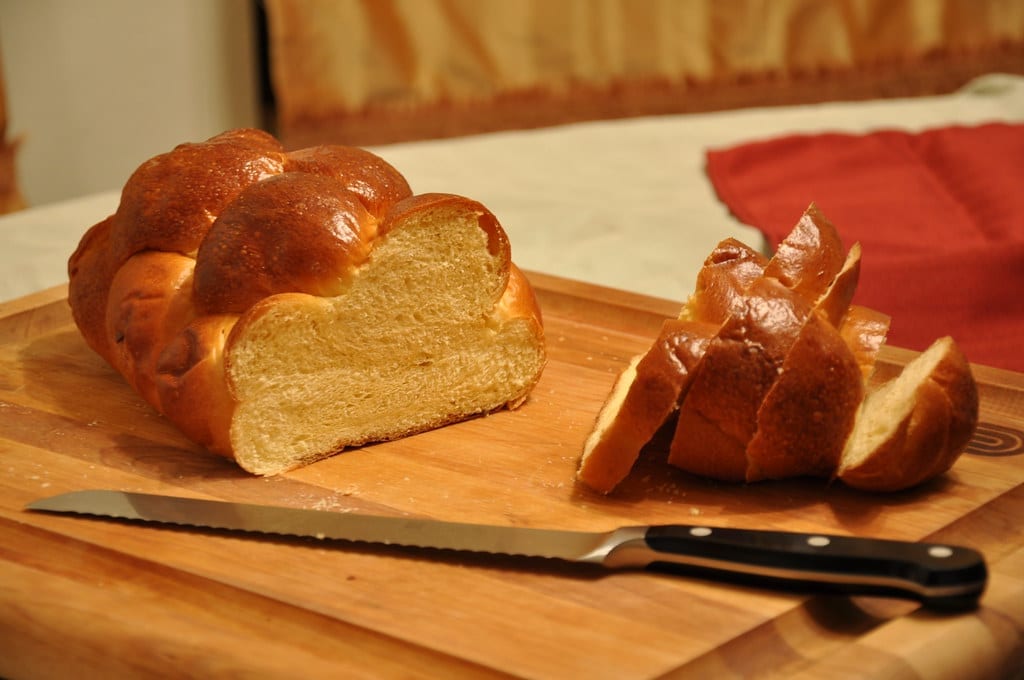 delicious challah bread