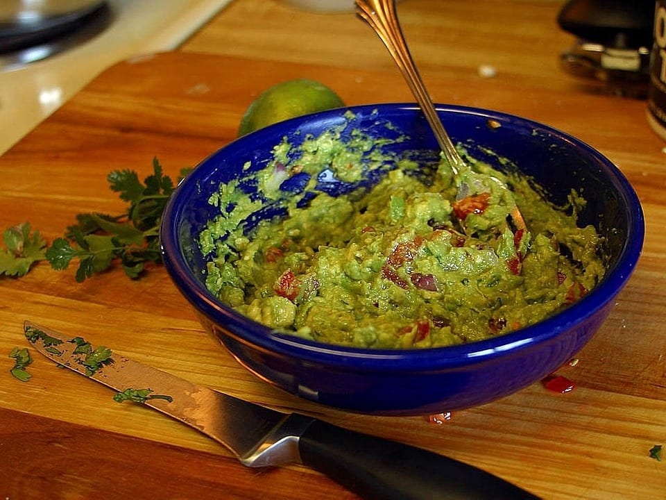 fresh guacamole