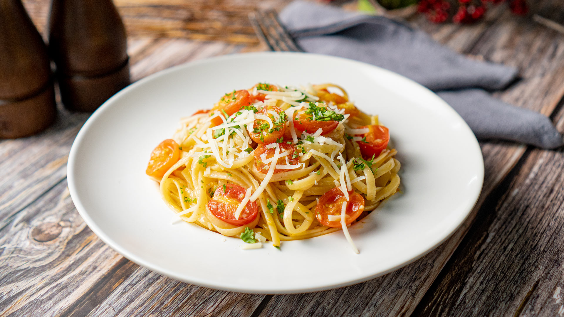 Garlic Butter Linguine Recipe 