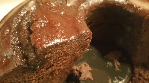 glazed chocolate pound cake