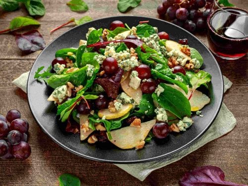 healthy grape salad