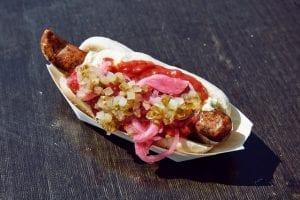 Grilled Bratwurst with German Potato Salad Recipe
