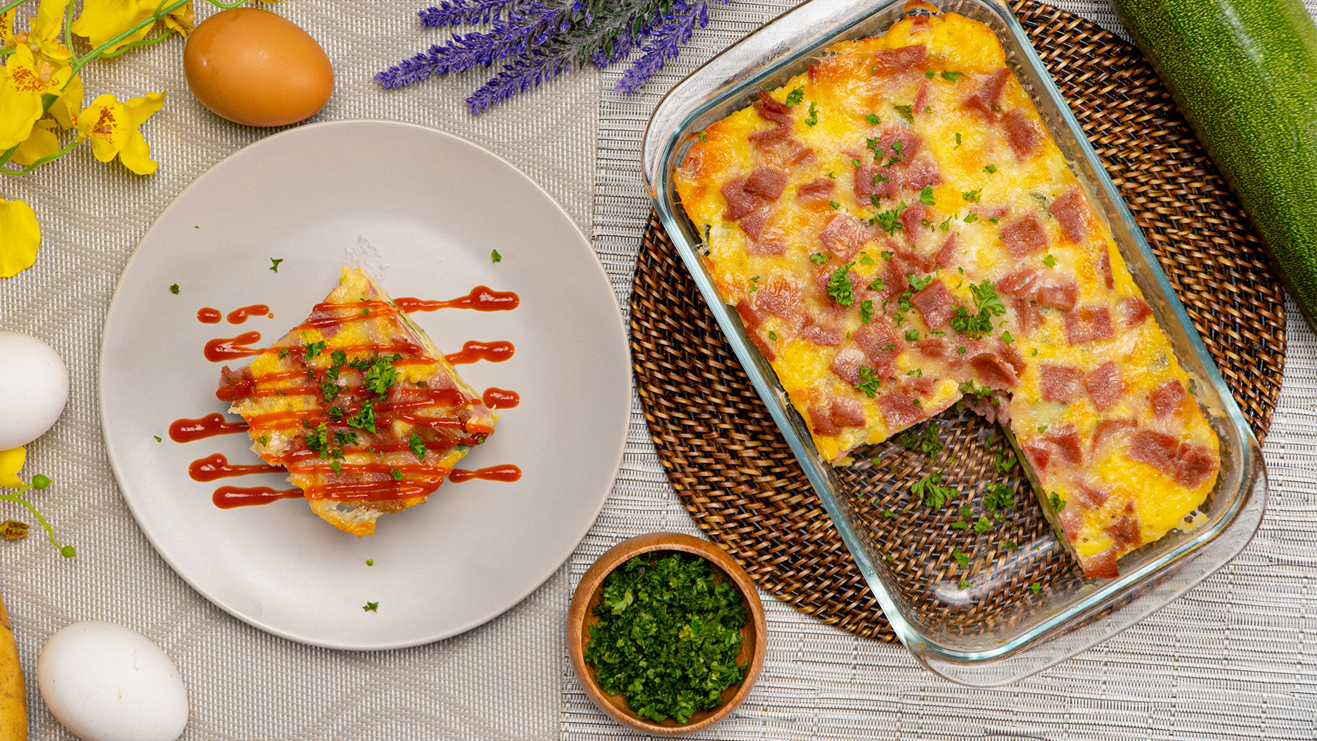 Leftover Ham -n- Potato Casserole Recipe