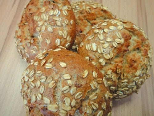 oat bread rolls
