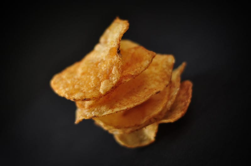 Homemade Kettle Chips