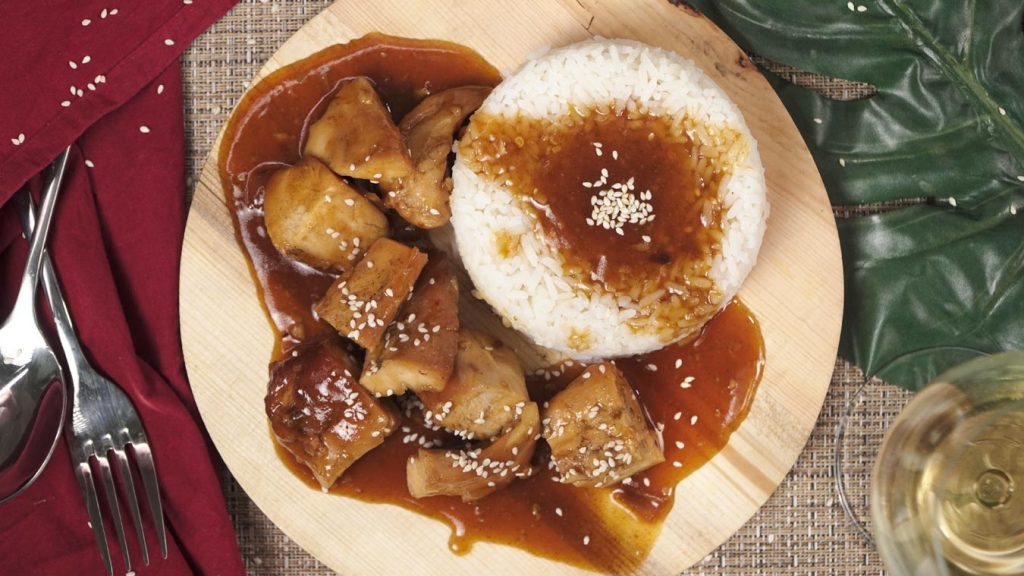 Honey Sesame Crockpot Chicken Recipe