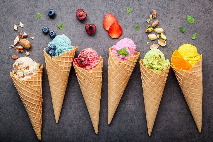 gelato vs ice cream vs sorbet vs sherbet differences frozen dessert