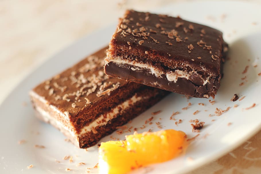 layered chocolate bars
