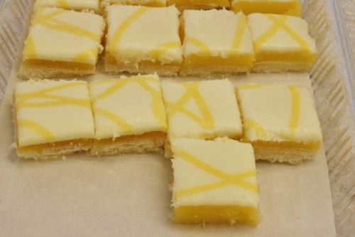 no bake lemon bars