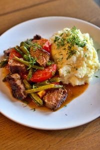 Mashed Potato and Veggie Dinner Recipe