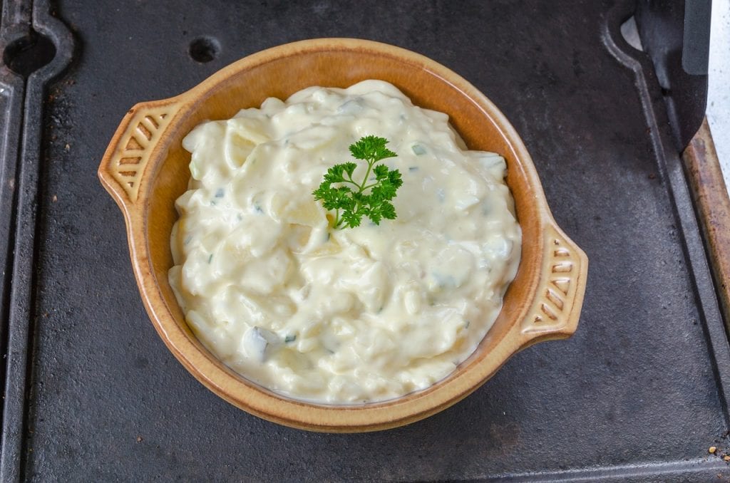 delicious mayonnaise potato salad