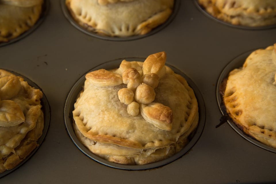 delicious meat pie