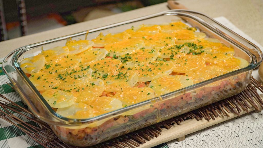 Meat, Potato and Veggie Casserole