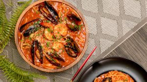 mussels-and-shrimp-slow-cooker-pasta-recipe