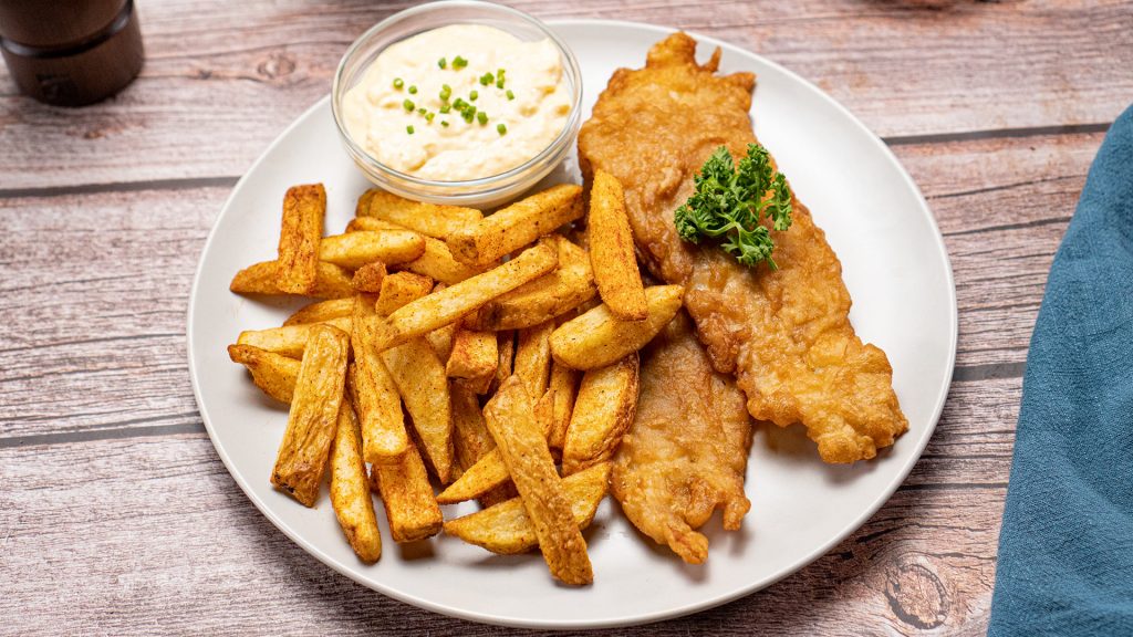 No-Fuss Fish and Chips