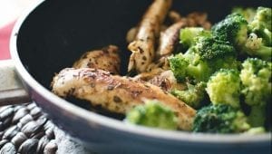 Pan-Fried Salmon With Potatoes And Broccoli Recipe