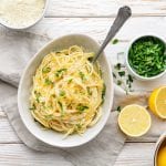pasta with lemon and parsley