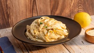 Pasta With Lemon Vodka Sauce