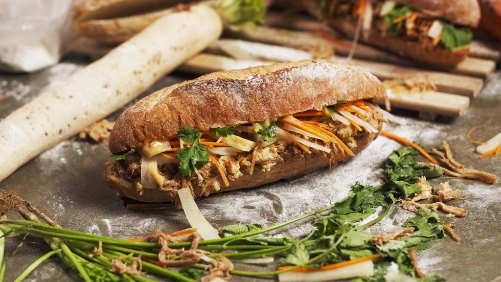 Pork Banh Mi Sandwich Recipe