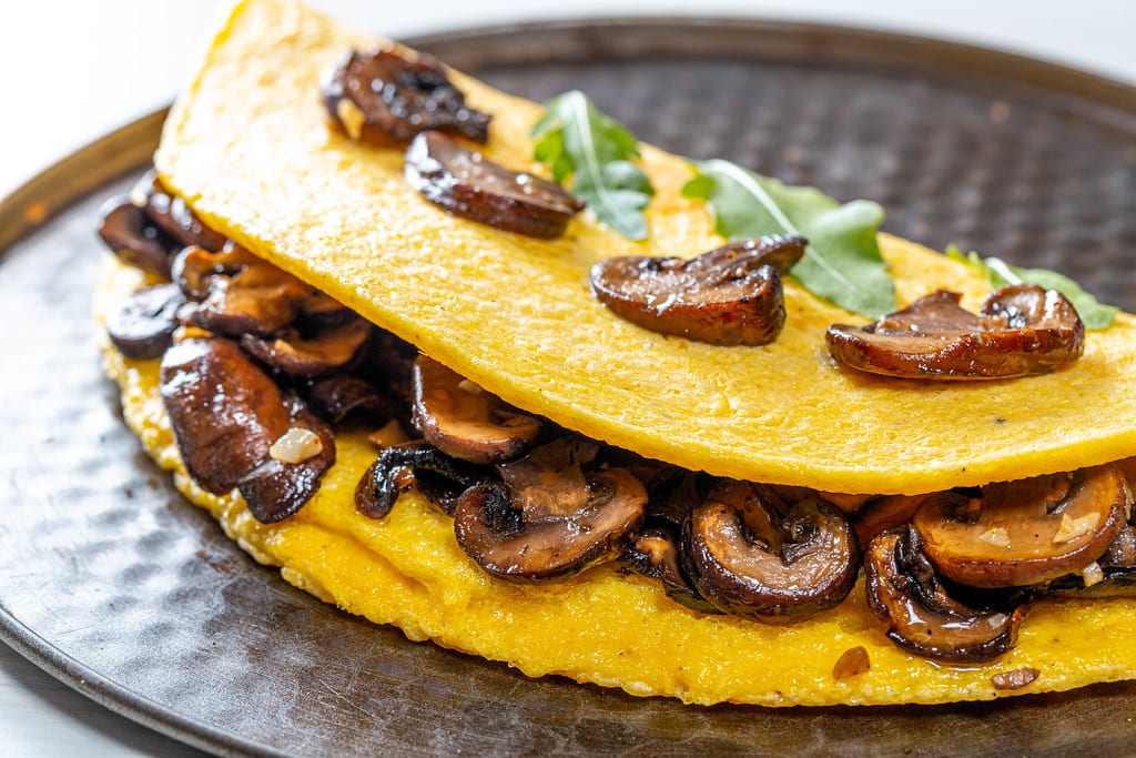 Portobello Mushroom Omelette Recipe