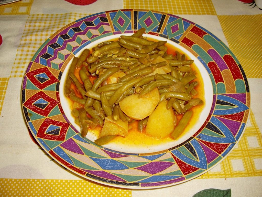 potato and green bean salad