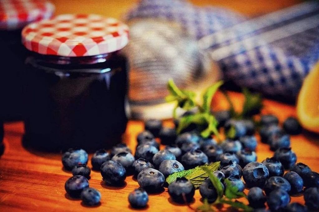 blueberry jam