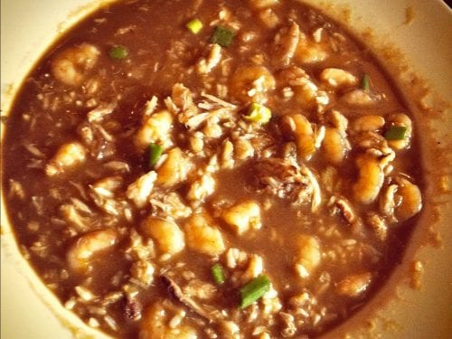 delicious seafood gumbo