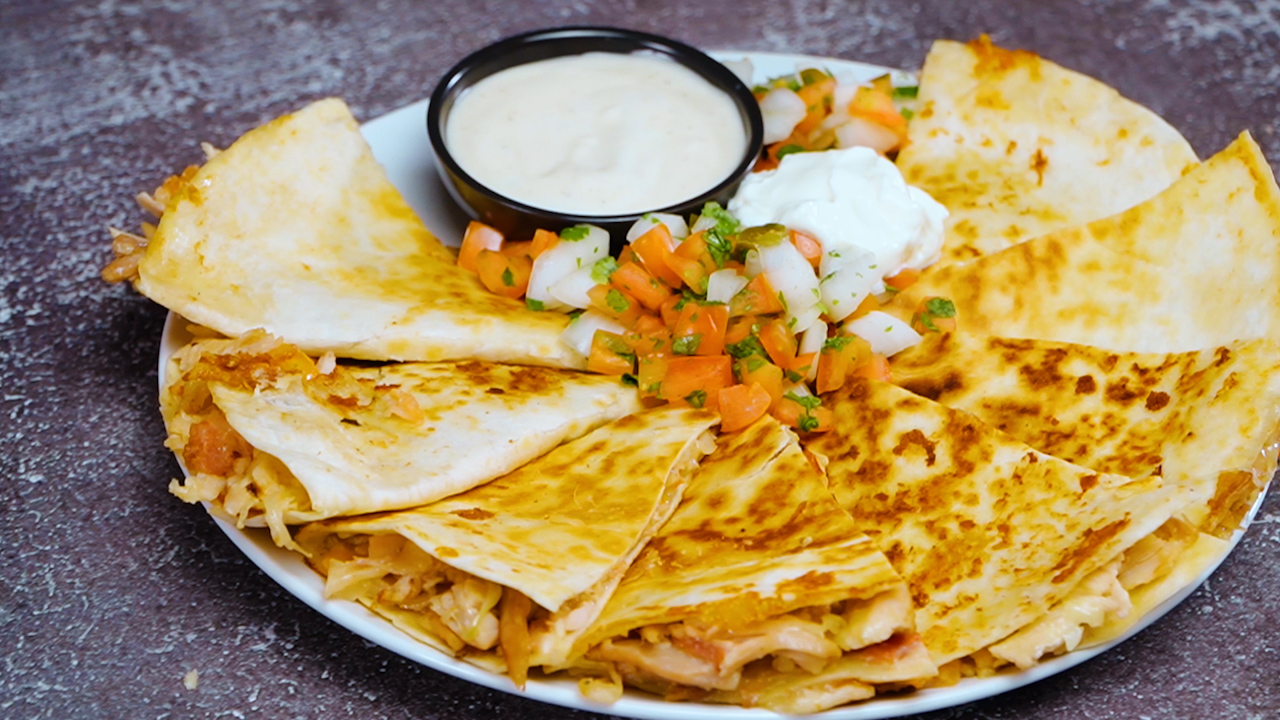 Chicken Bacon Ranch Quesadilla Chilis Copycat Recipe