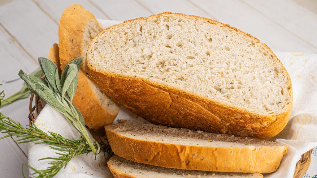 Simple Rosemary Sage Bread