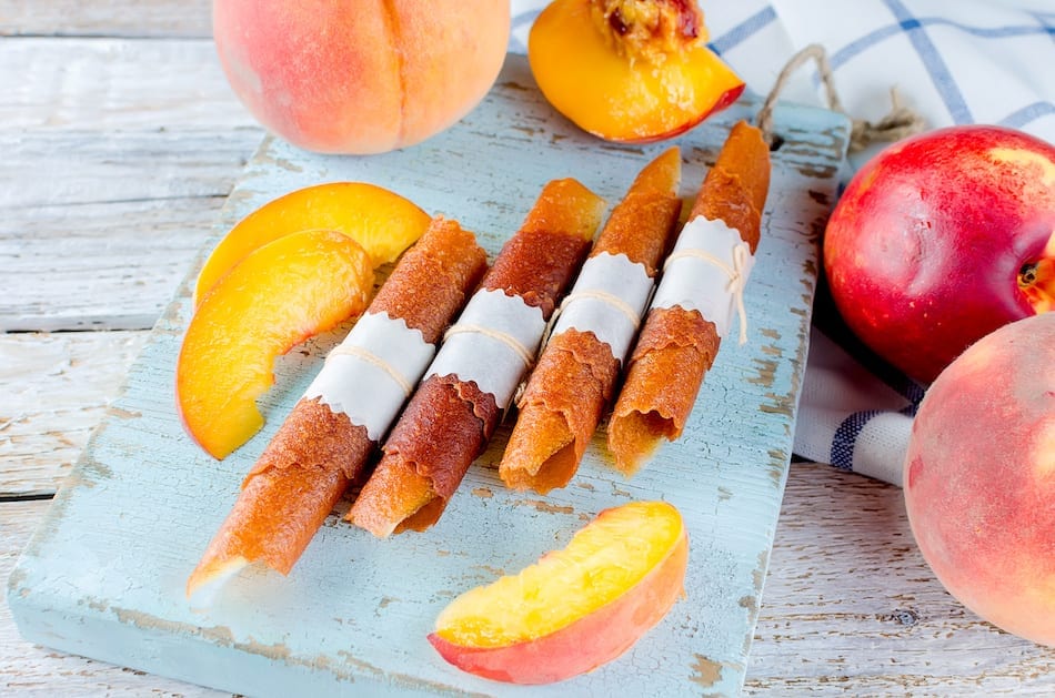 Spicy Peach Roll Ups Recipe 