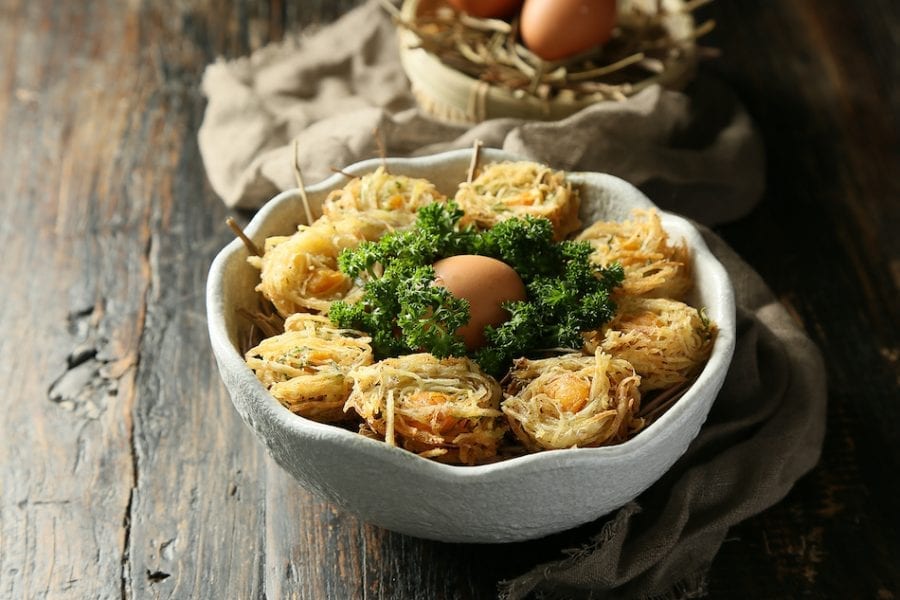 spring potato baskets