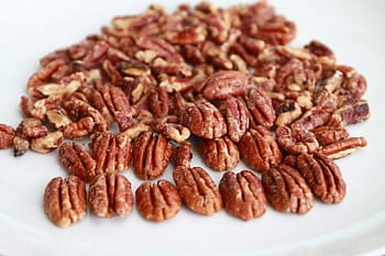 delicious sugar coated pecans