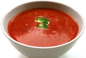 Tomato Soup With Pepperoni And Provolone Recipe